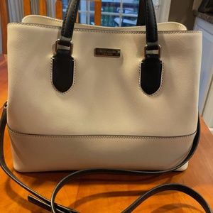 Kate Spade two tone satchel